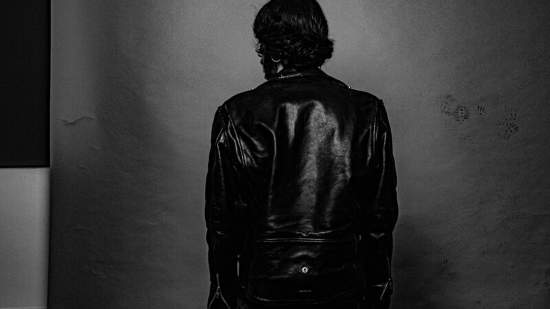 Photo biker jacket